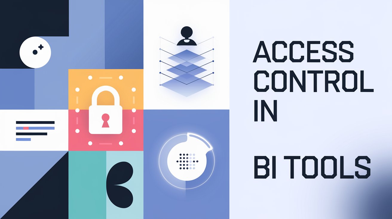BIツールにおけるアクセス制御と権限管理の画像